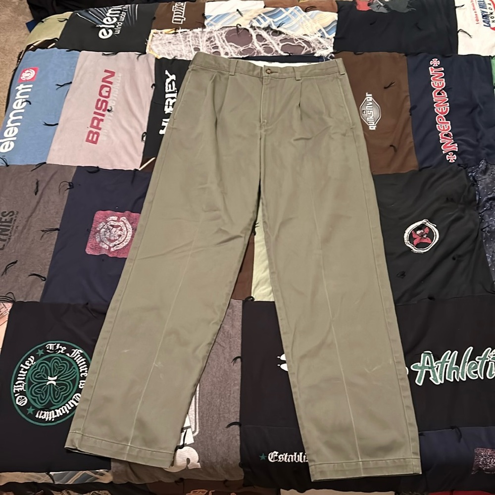 Green pants
